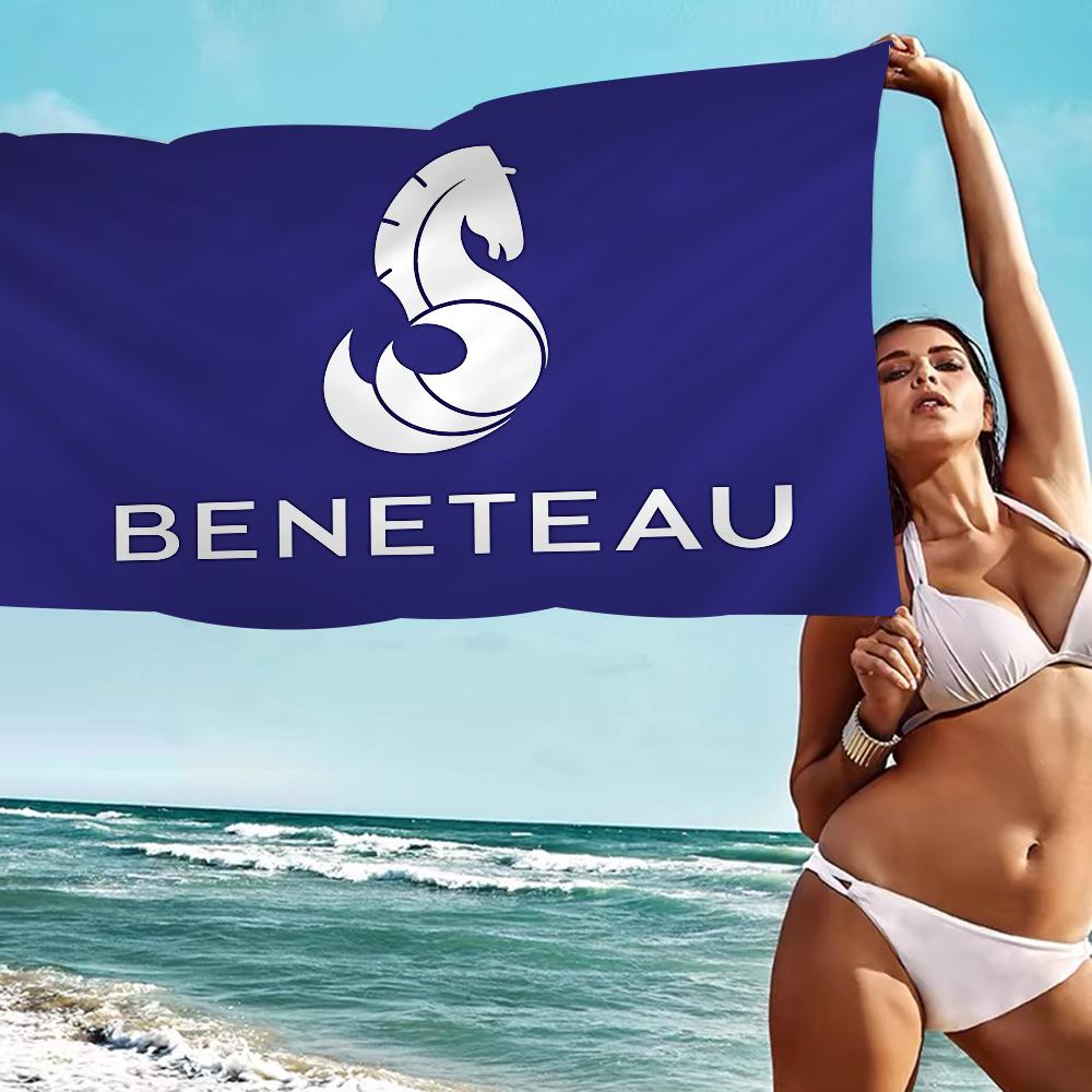 B-BENETEAU Mikrofaserdecke Schnelltrocknende Strandtücher Übergröße Druck Super Saugfähige Poolhandtuchdecke