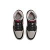 New Jordan 1 Mid Black College Grey Gym Red Women's BQ6472-060