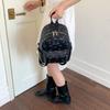 Schoolbag Cartoon Backpack Women's 1011 New Fashion College Student Printed School Bag Versatile Large Capacity Leisure Travel Backpack