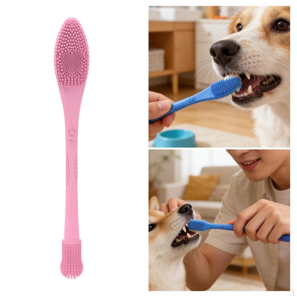 , 360° Cleaning, Easy to Use, Toothbrush for Dogs, And Small Breeds
