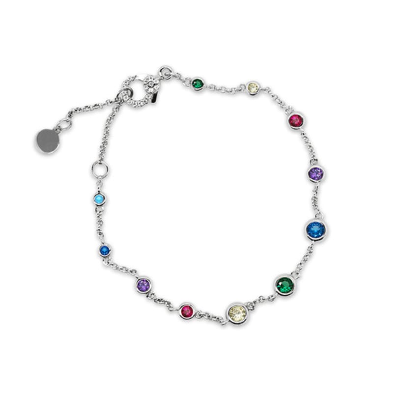

MACIER [S925] Milky Way Bracelet (Silver) 14cm