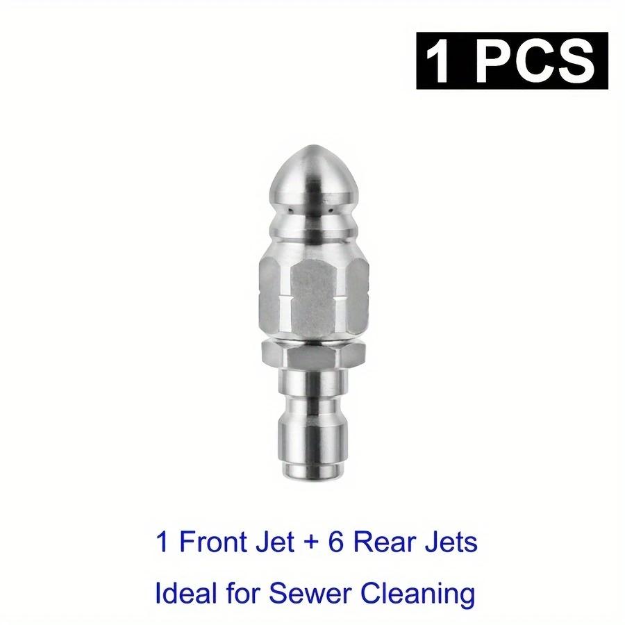 

High-pressure Nozzle High-pressure Pipe Carding Nozzle - Porous Pressure Nozzle Industrial Intensity Jet Power Drainage Cleaning