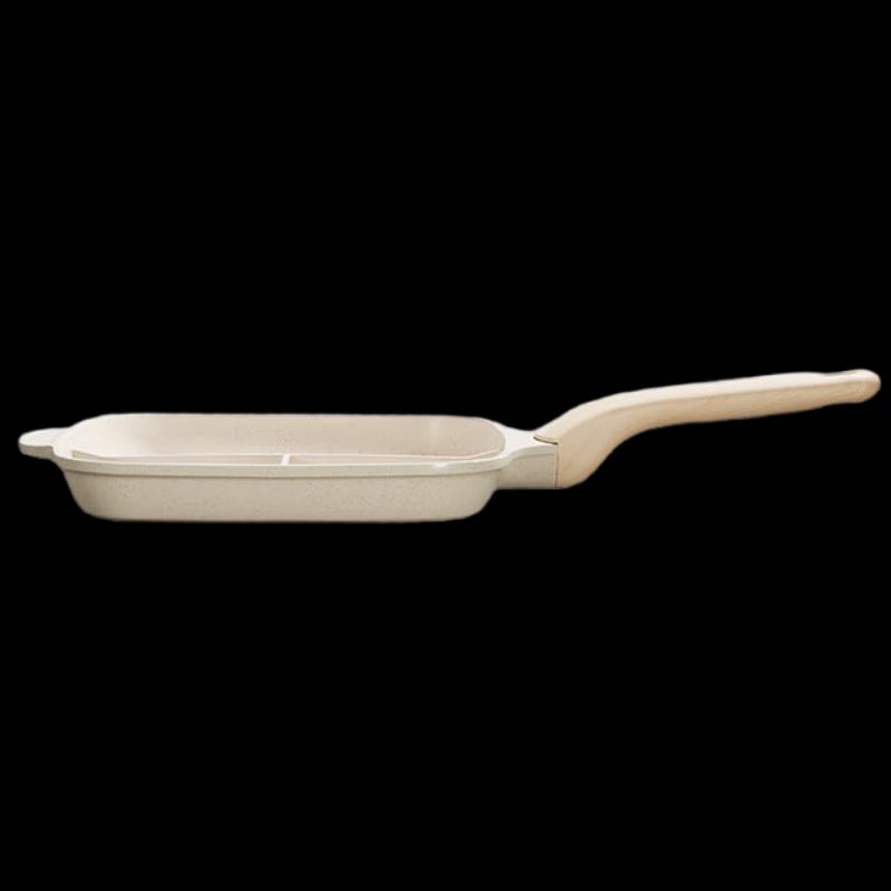 Chuada Huang Big White Non-stick Breakfast Frying Pan