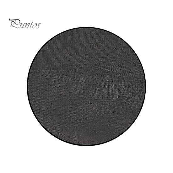 Fireproof Mat Outdoor Camping Round Grill Pad Oil-Proof Water-Resistant Reusable Wood Burning Fire-Pit Grill Mat
