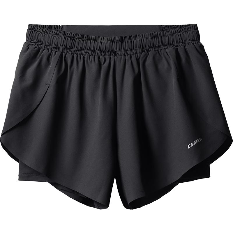 CAMEL Quick-Dry Anti-Chafe Sports Shorts S