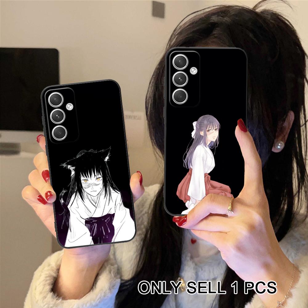 JJK Utahime Iori Matte TPU Mobile Phone Case for Samsung Galaxy S26 S25 S24 S23 S22 S21 S20 Note20 Plus FE Ultra Colorful Cover