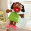 Funny Puppet Doll 38cm Family Series Hand Puppet Role Play Bedtime Story Props Family Playing Toys Doll Educational Toy