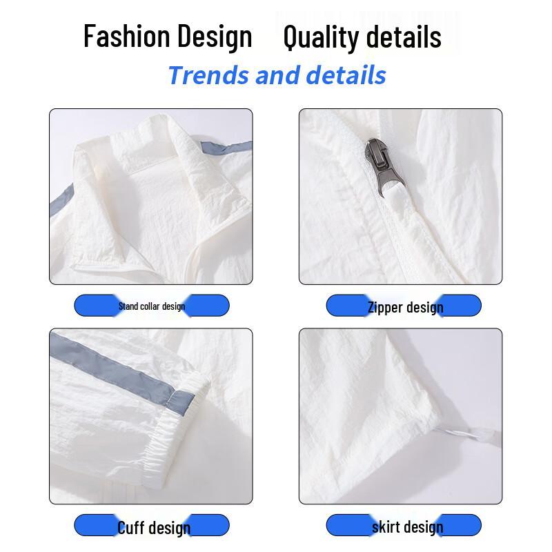 MEDE Men's UPF50+ Ice Silk Sun Protection Jacket