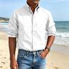 Men's Business Dress Shirt Button Down Collar Color for