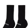 Balenciaga Crew Socks Women's 1 Pack Black (Unisex) Crew Socks 675303372B41077
