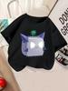 Cool Fruit Box Kids Short Sleeve T Shirt Summer Cute Cartoon Crewneck Boys Girls 3-14 Years