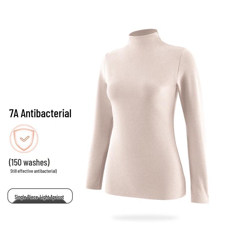 Женский немецкий бархатный термо-базовый слой с воротником-стойкой L-XXL