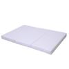 Gymnastic Mattress Satellite Pu 150X100X10 Cm - Three-Piece White