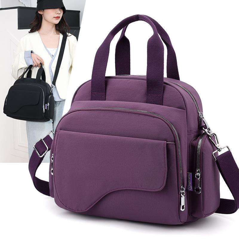 Women's Large Capacity Nylon Crossbody Mommy Bag