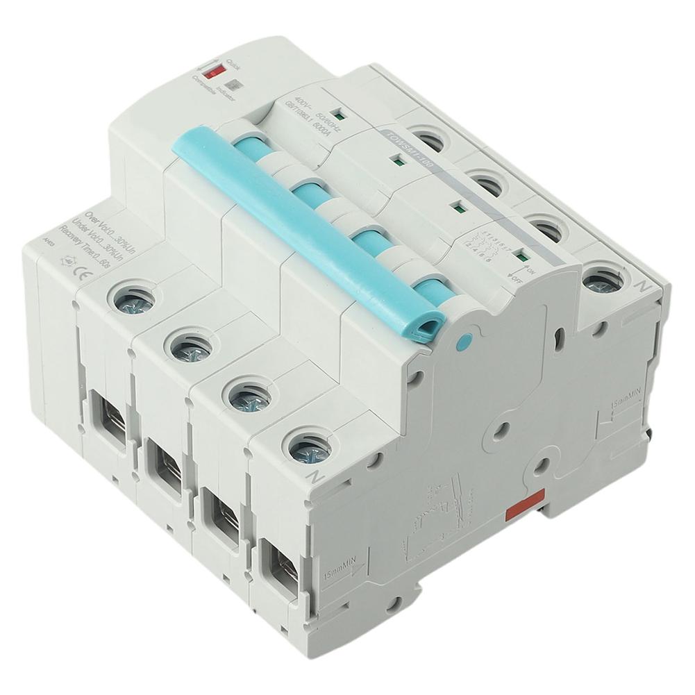 For Tuya Smart Remote Control Din Rail Circuit Breaker 100A For MCB with Overload and Short Circuit Protections