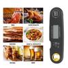 Food Thermometer Folding Waterproof Electrical Meat Thermometer Probe Quick Temperature Measurement for Grill Cooking