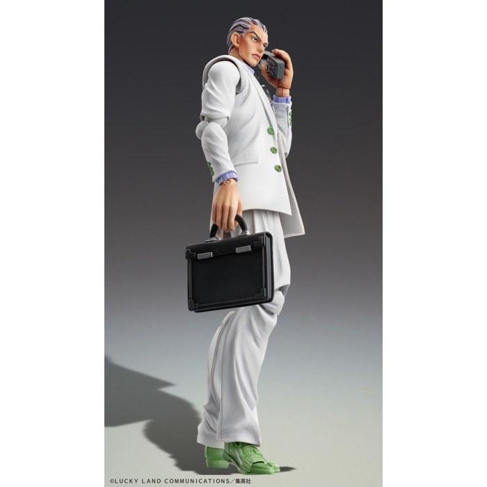 Medicos Entertainment Super Action Statue JoJo's Bizarre Adventure Part 4 Yoshikage Kira, Approx. 145mm PVC/ABS/Nylon Painted Action