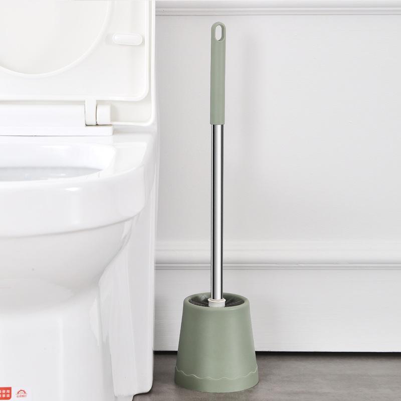 Long Handle Stainless Steel Household Toilet Cleaning Brush