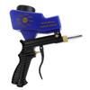 Portable Gravity Type Anti Rust Pneumatic Sandblasting Gun Sand Blaster Remove Rust Spot Blue