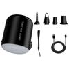 Campinglampa Elektrisk Luftpump 2200mAh Mini Pump för Uppblåsning och Tömning 3 Ljuslägen Utomhus Pump för Luftmadrasser Sängar