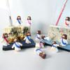 30 Stück Kleine Jesusfiguren, Actionfiguren Kleine Jesusfiguren im Großpack, Winzige Jesusfiguren zum Verstecken und Suchen Religiöse Geschenke