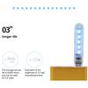 Usb Colorful Night Light High Brightness Energy Saving Long Service Life Key Switch Led Lamps