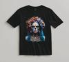 Mens Day of the Dead Shirt Black Tee Skeleton Skull Woman Mexican Art Catrina
