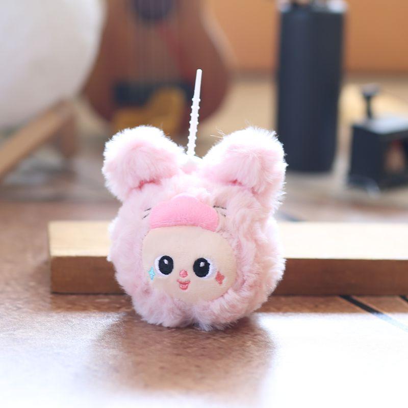 Creativo Carino Peluche Giocattolo Bambola di Peluche Cartone Animato Zaino Borsa Ciondolo Portachiavi Regalo di Compleanno