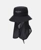 DESCENTE Mesh Sunshade Bucket Hat Black Sr223Ecp43