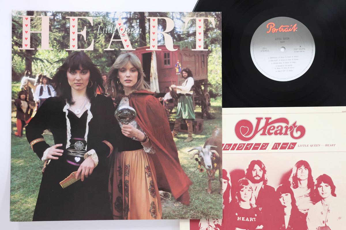 

LP Record HEART - Little Queen 25AP585 PORTRAIT 1977 Japan Rock Used