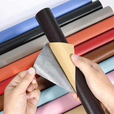 Samolepiaca Vodotesná Faux Koža Obal DIY Nábytok Pohovka Interiér Auta Premena a Obnova Opravná Záplata