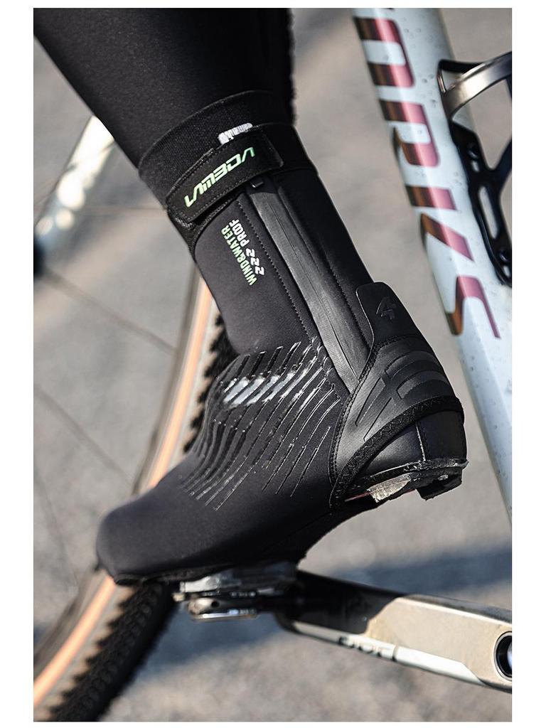 Lampada Windproof Water-Repellent Cycling Shoe Covers for Men & Women - Cold Protection & Warmth for Road Biking