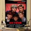 D-Duran Duran Music Band Anime Tapestry Hippie Flower Wall Carpets Dorm Decor Wall Hanging Home Decor