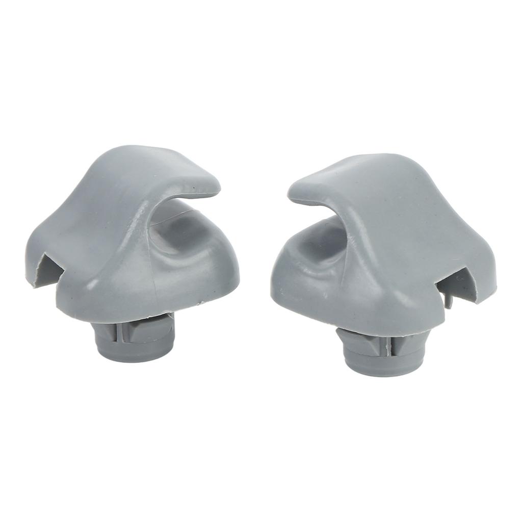 2pcs Sun Visor Retainer Clips 88217S01A01ZA Interior Sun Visor Hook Replacement for Element 2003 2005 Gray