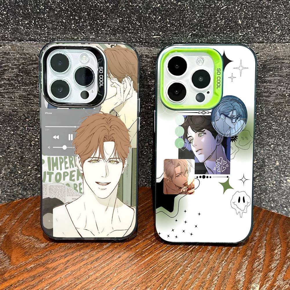 Nerd Project Bl Anime Phone Cases For iPhone 17 16 15 14 13 12 11 Plus Pro Max Colorful Case