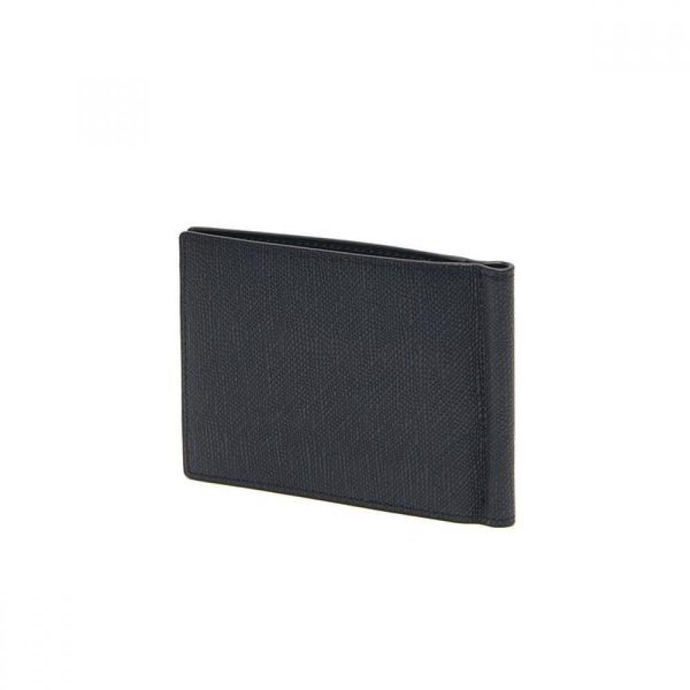 Daks Black Leather Dd Logo Money Clip Dbwa9f324