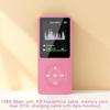 Bluetooth MP4 Music Player Compact Walkman Support TF Card Insertion for Daily English Listening Reading Entertainment