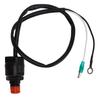 Marine Outboard Engine Stop Switch Waterproof Light ABS Engine Emergency Flameout Switch for T4 6E0?82575?00