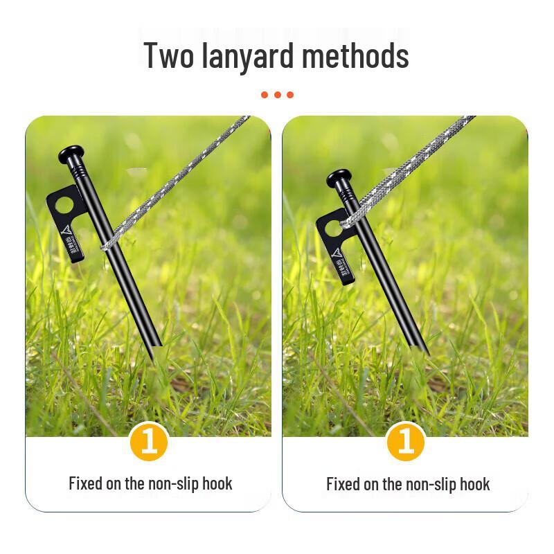 Outdoor Tent Ground Pegs (4-Pack)