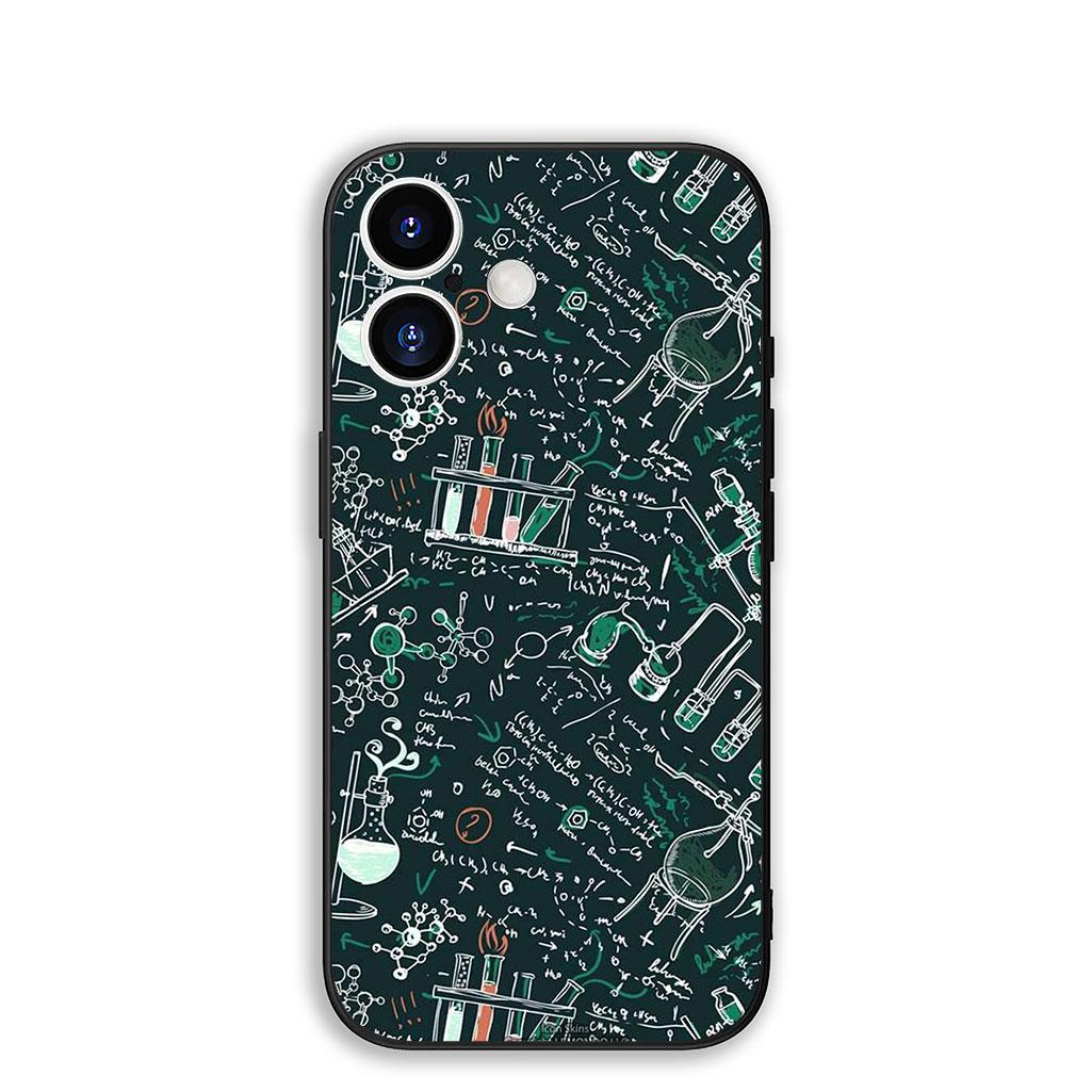 

Cover for Samsung Galaxy S22 S21 S20 Fe Ultra S9 Plus + A13 A22 M21 M31 M55 M15 Phone Case Chemistry Science Chemical Maths Galaxy S21 Ultra 5G