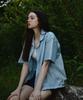 Neilbi Ripstop Covered Shirt Jacket [S,Blue]