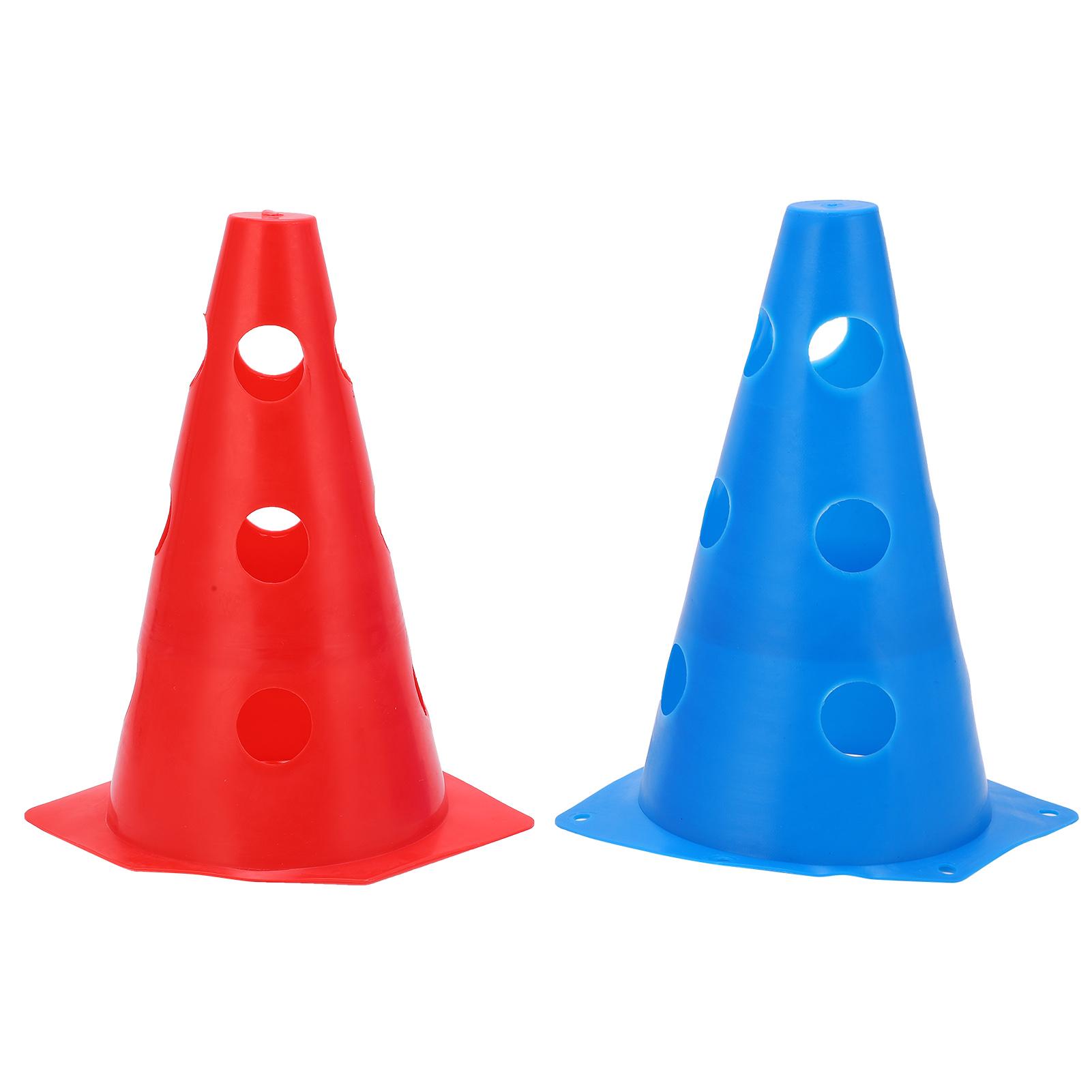 

23cm/9.1in Football Barrier Multicolor Portable Skating Marker Basketball Training Cones Football Barrier Multicolor Cones