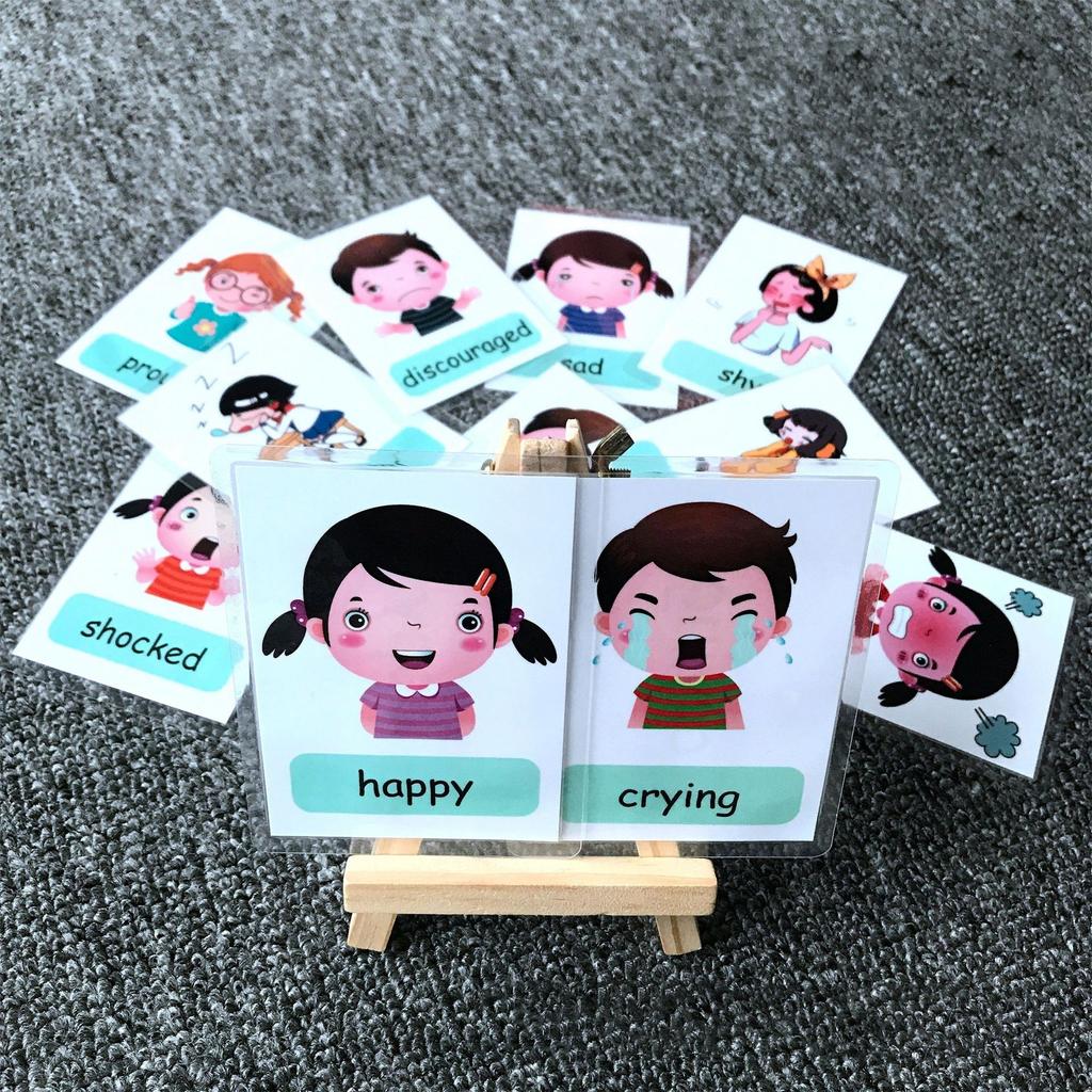 12 ks Dětské kartičky s anglickými slovy Barevné flash karty Vzdělávací hračky pro děti Rozpoznávání barev Paměť Vzdělávání Montessori