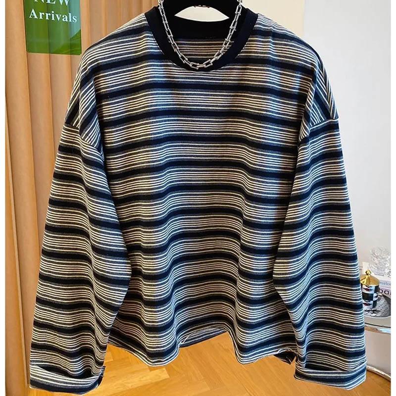 Sweatshirt für Damen Baumwolle Oversize Fleece Verdickt Locker Rundhals Lässiger Pullover Langarm Winter Sweatshirt Top