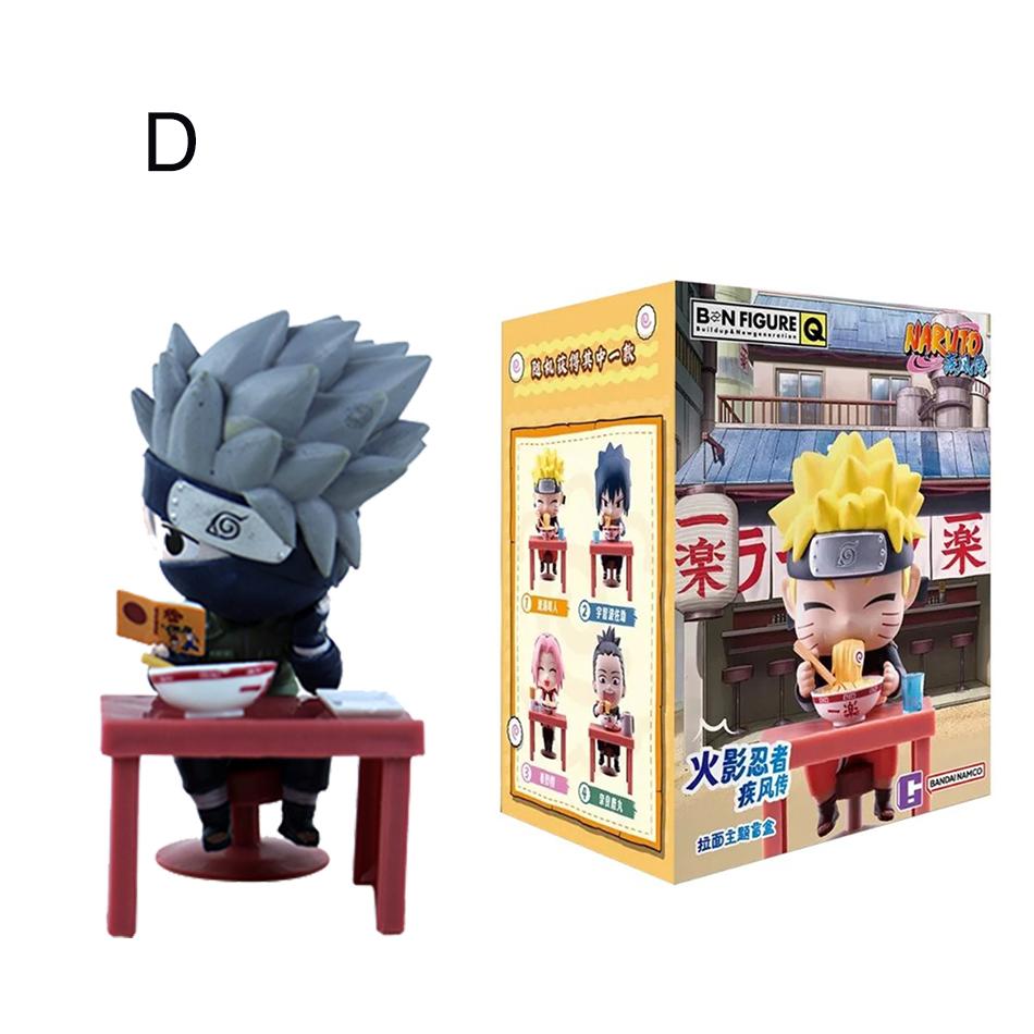 Naruto Shippuden Ramen Theme Series  Chibi Small Pvc Anime Figurine Naruto Sasuke Uchiha Merch  Toys Present For Kids