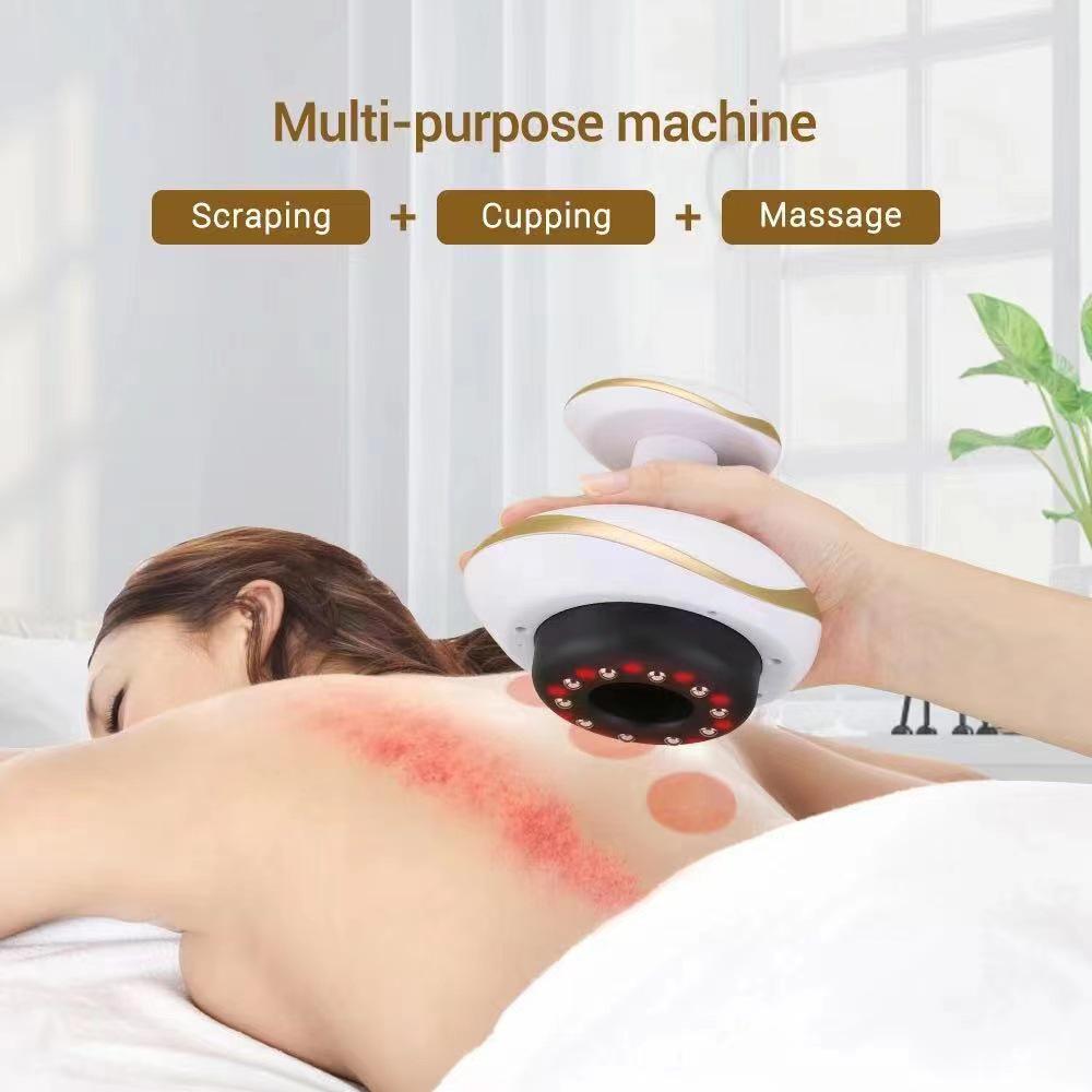 Jingcai Electric Gua Sha & Cupping Therapy Device with Hot Compress and Suction Massage