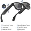 AIMB-G3 Inteligentne Okulary AI Połączenie Bluetooth Kamera Wideo Soczewki Zmieniające Kolor Blokujące Niebieskie Światło Inteligentne Okulary Moda Proste Okulary do Fotografii Ulicznej