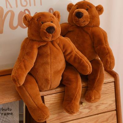 Niedlicher Kleiner Bär Teddybär Puppe Plüschtier Kuschelbär Puppe Kinder Schlafen mit Kissen Stoffpuppe