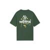 Li Ning Sports Fashion Collection T Shirt Unisex Mist Pine Green AHSS589-3