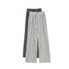 Spring New Product Towel Striped Straight Casual Pants High Waist Retro Lazy Style Wide Leg Pants Women's Pants Mopping Pants